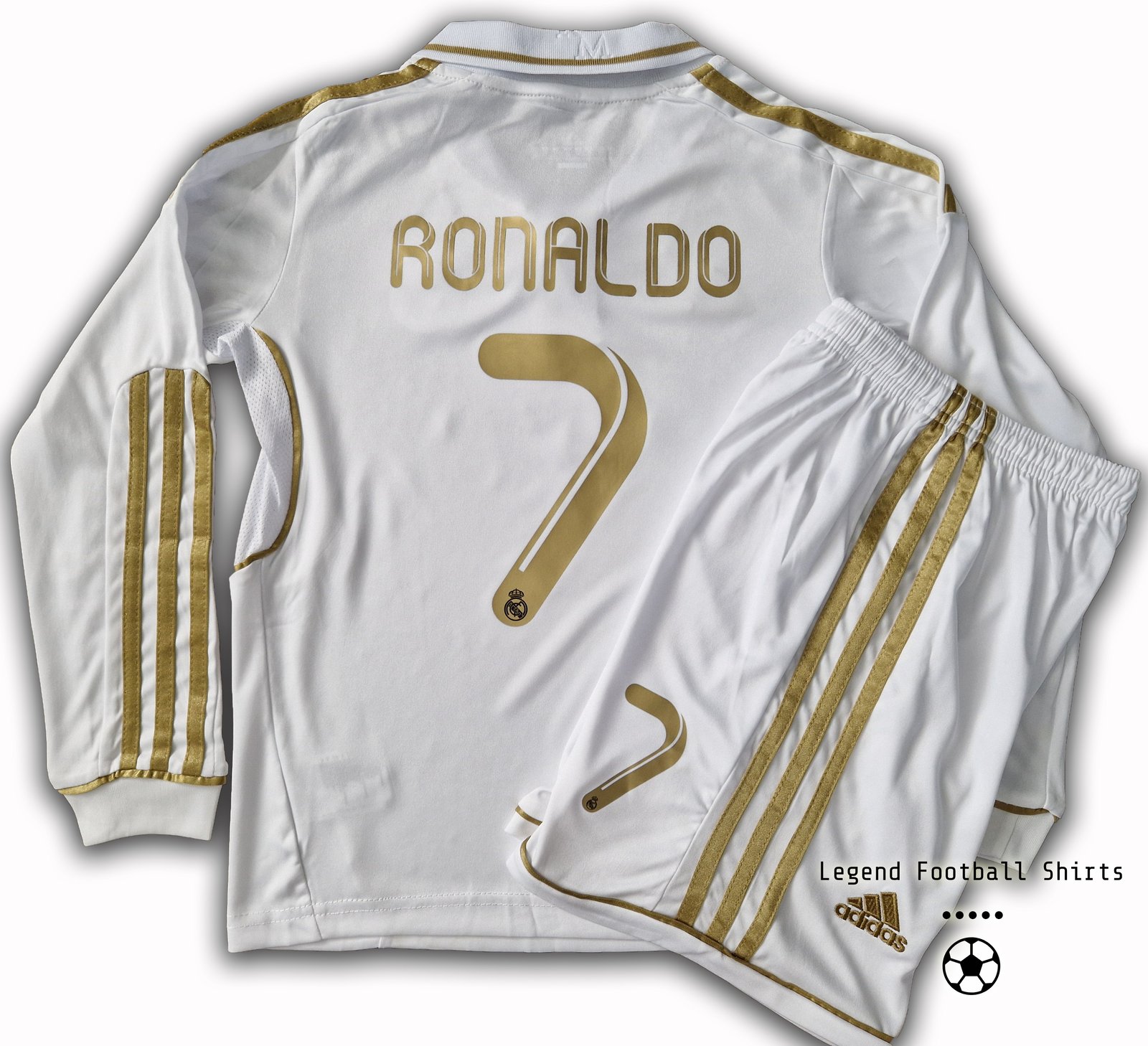 Real Madrid 2011 2012 kids retro kit RONALDO 7 | Legend Football
